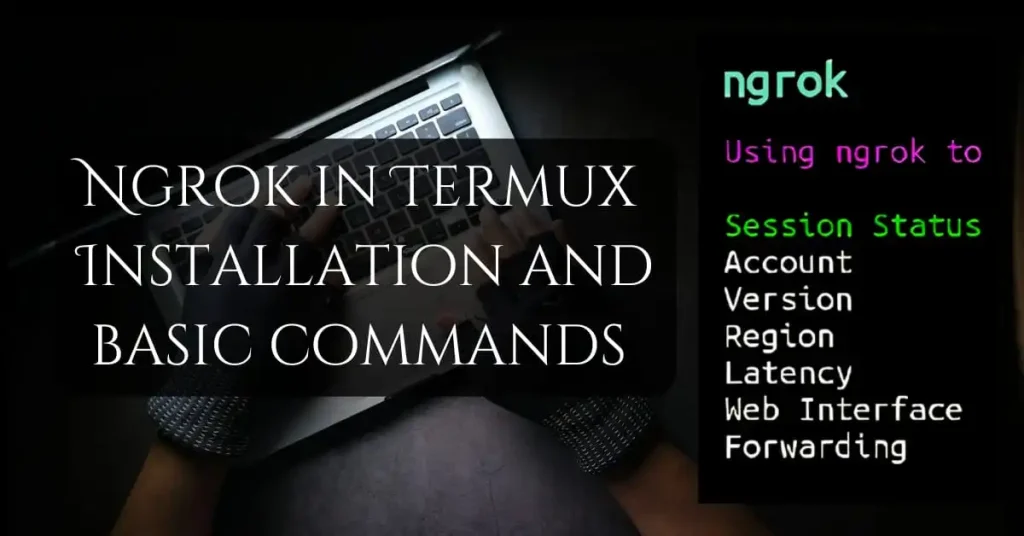 Ngrok in Termux installation and basic commands